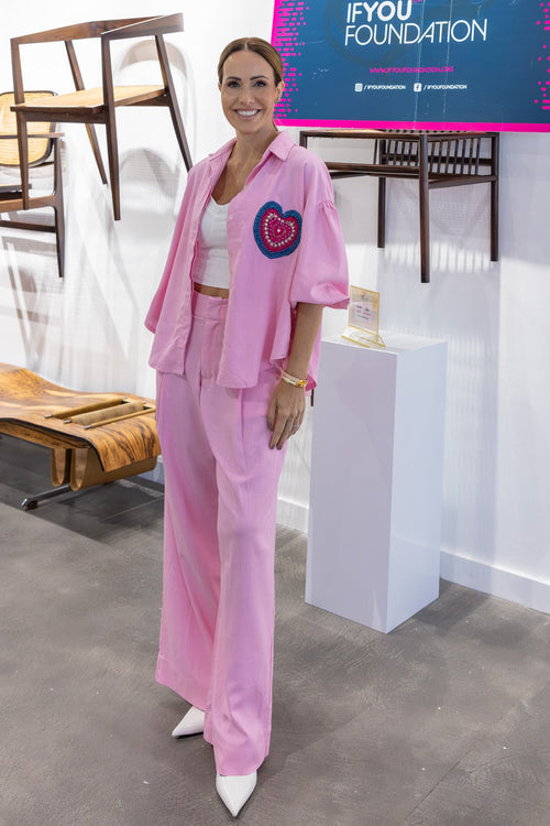 Calça Lótus Rosa Blush