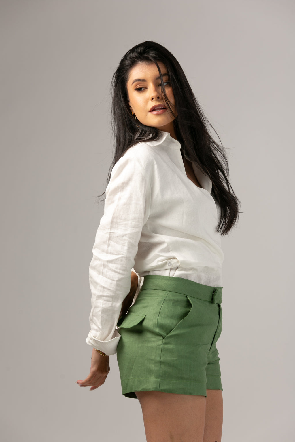 LOTUS SHORT GREEN