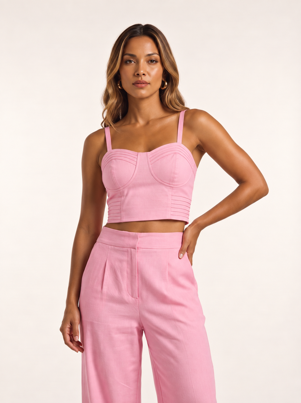 Top Lunna Rosa Blush