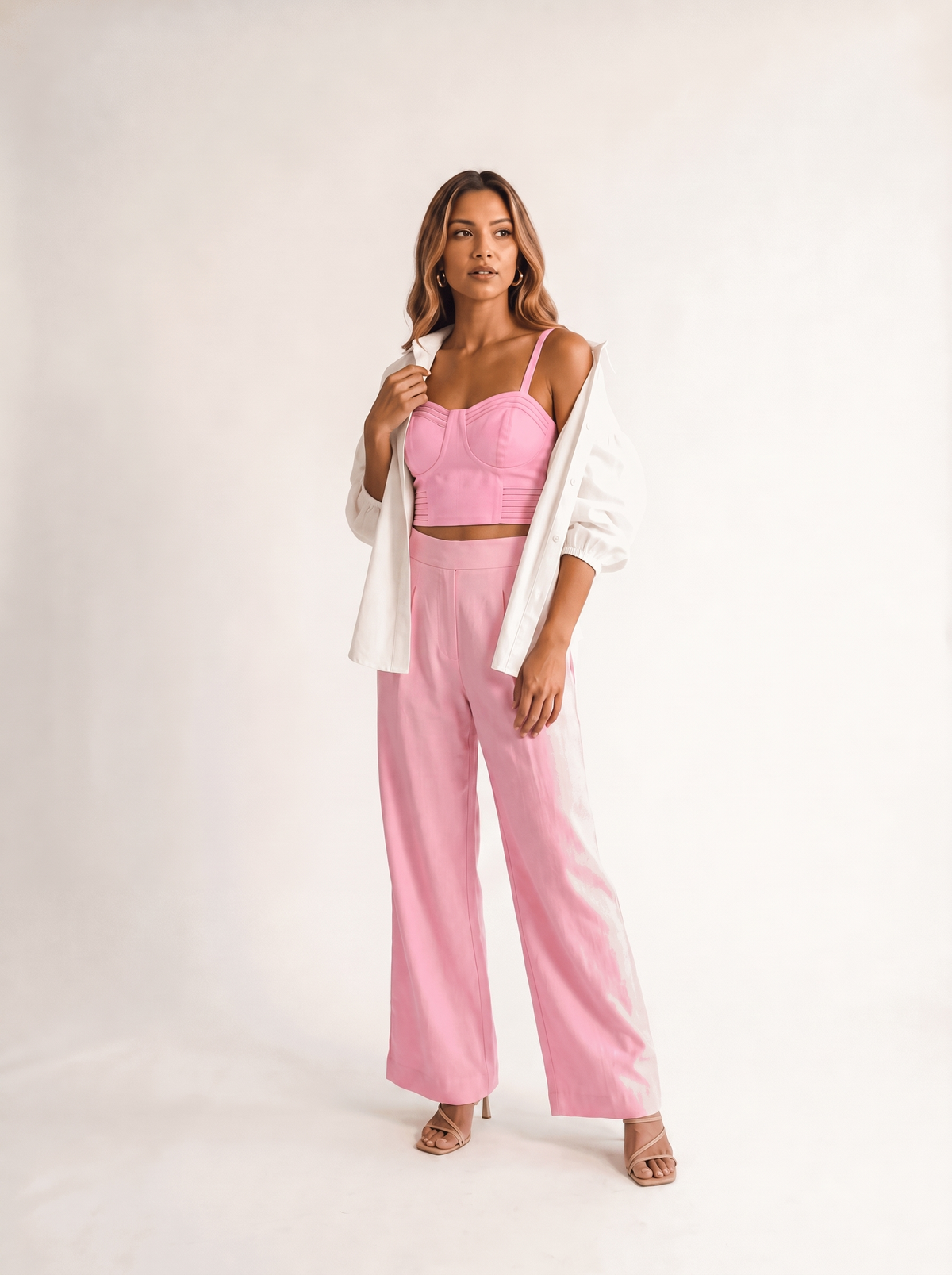 Top Lunna Rosa Blush