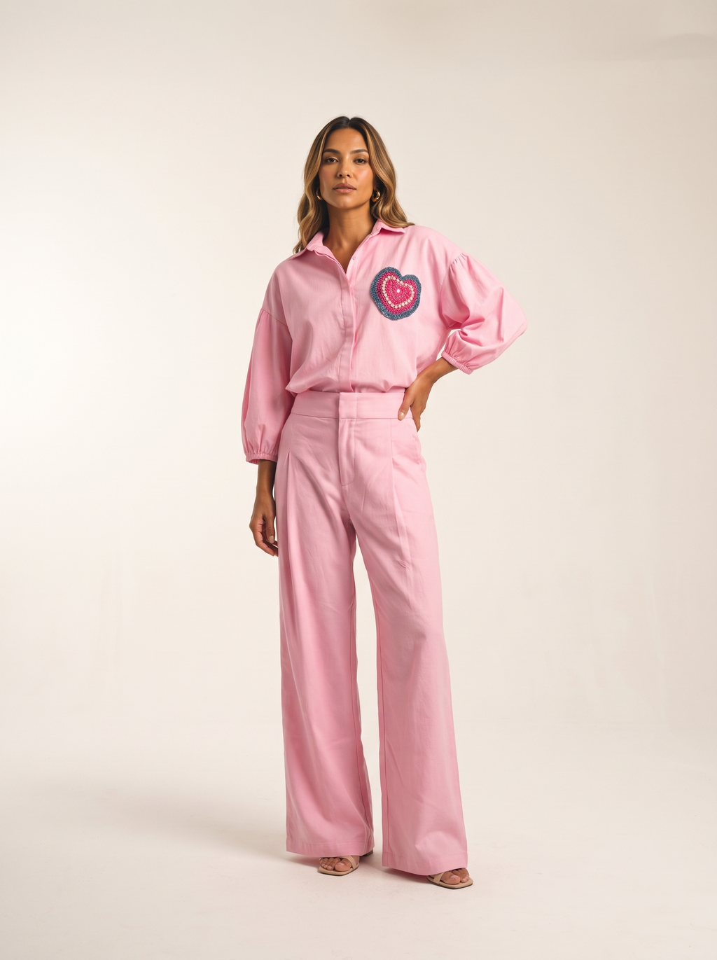 Calça Lótus Rosa Blush