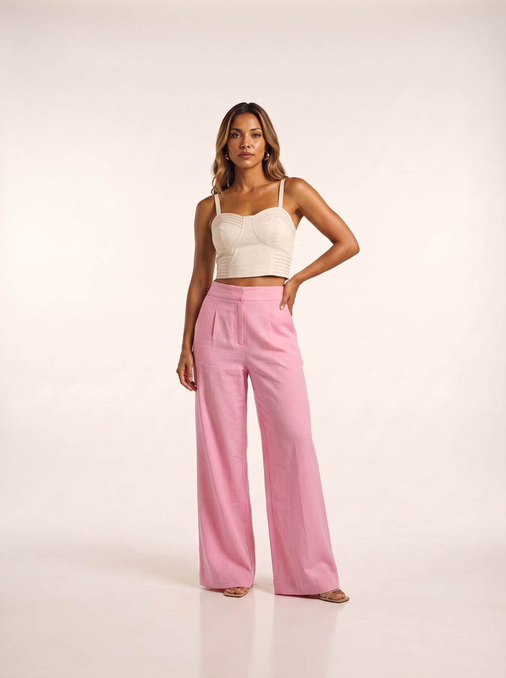 Calça Lótus Rosa Blush